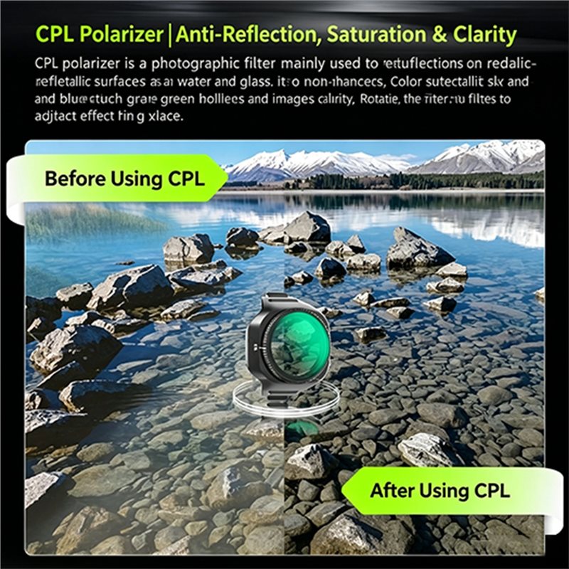 FFYY-CPL Filter For DJI Mini 5 - Drone Camera Filter 评论和价格