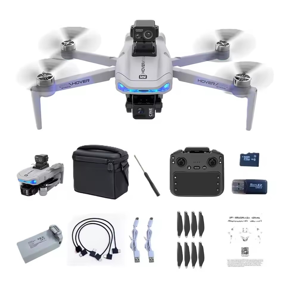 2KM Three-Axis Gimbal Drone 8K - Drone Camera With Gimbal 评论和价格