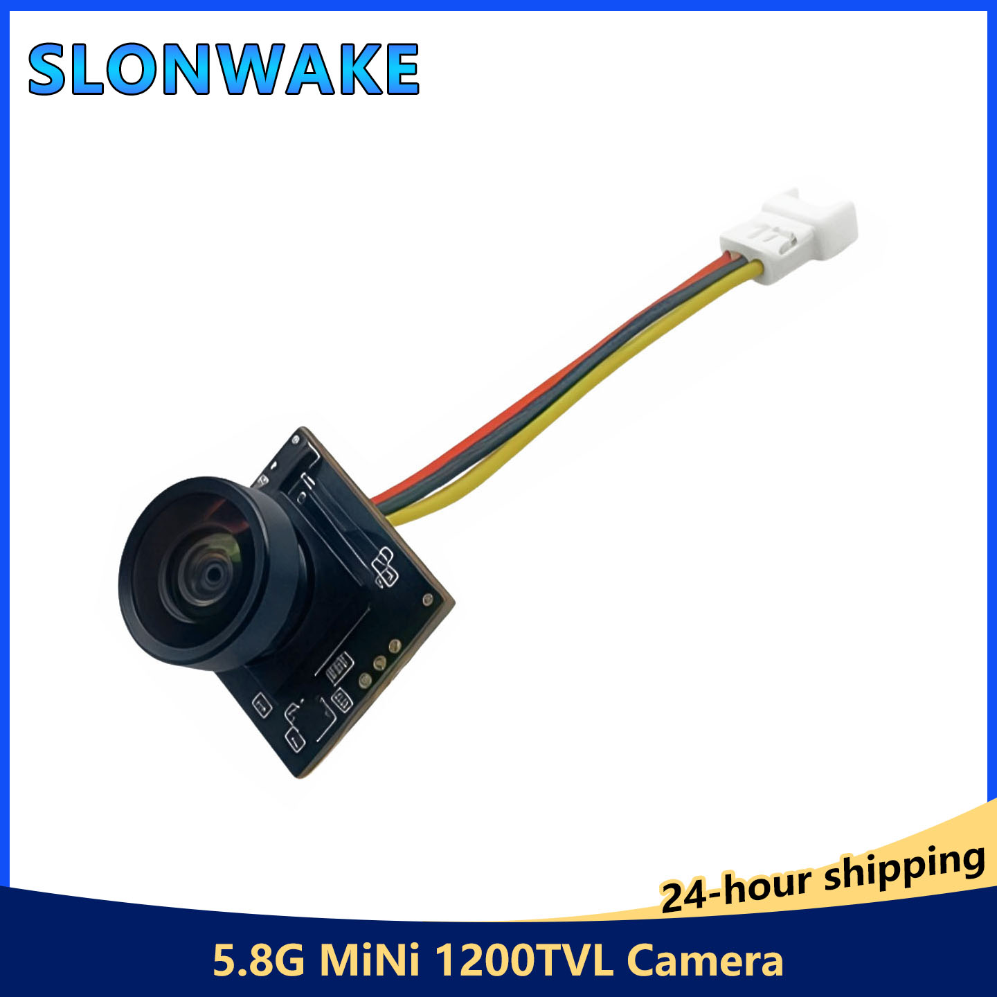 SLONWAKE Ultra Mini 5.8G FPV C - Drone Camera Wide Angle 评论和价格